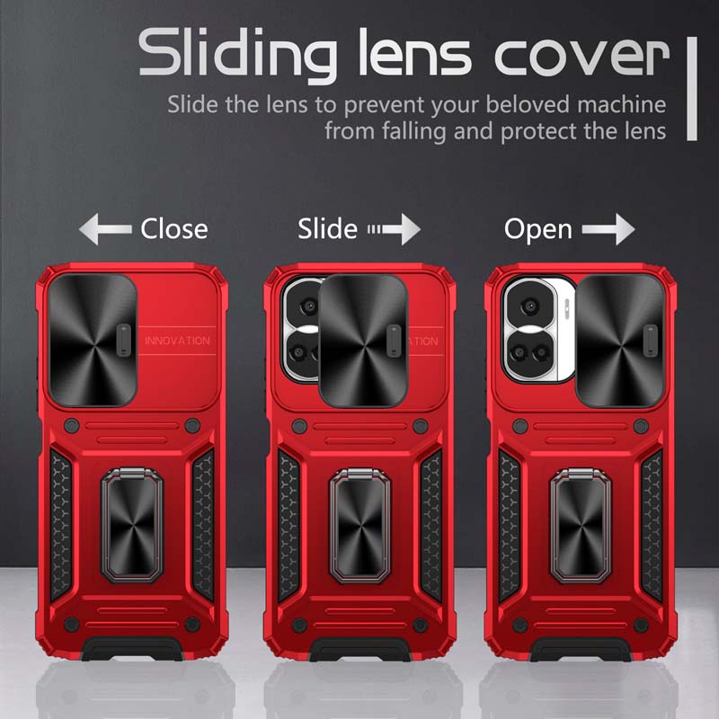 Capa de câmera com lente deslizante para honor 90 lite, armadura à prova de choque, coque traseiro para huawei mate 60 pro honer90 light x50i 5g