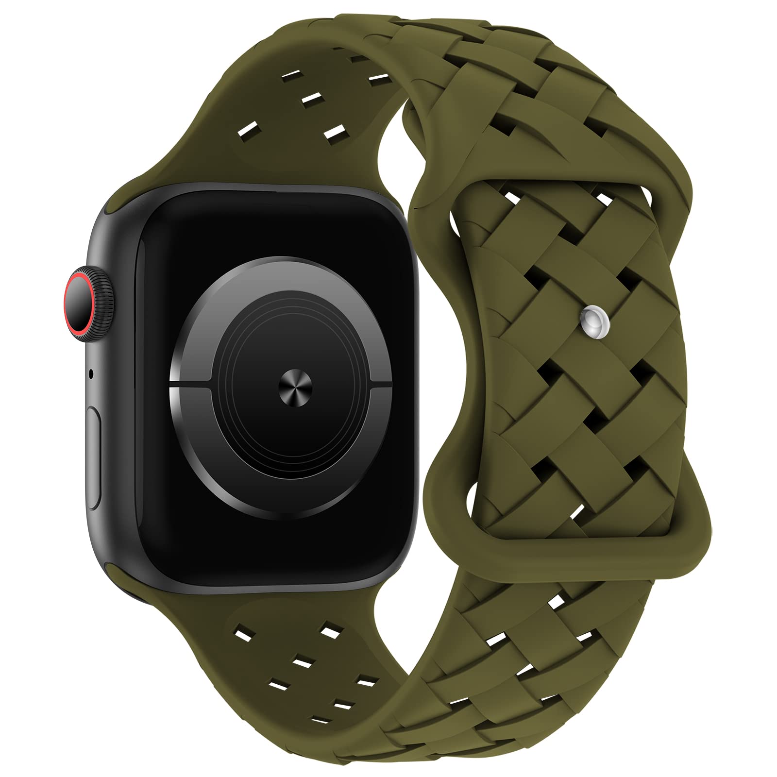 Strap For Apple Watch Band 44mm 40mm 45mm Braided 49mm 41mm 42mm Breathable correa bracelet iwatch series 9 8 7 se 3 5 6 ultra 2