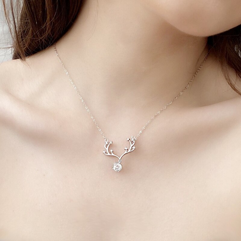 Real 1 carat moissanite pendant necklace for women, top 100% 925 silver wedding party fine jewelry