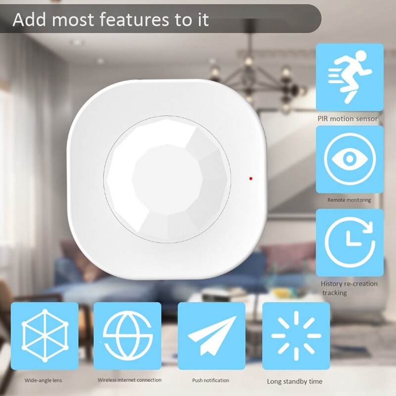 -Infrared Motion Sensor Wifi Body Sensor Human Body Movement Infrared Security Alarm Sensor