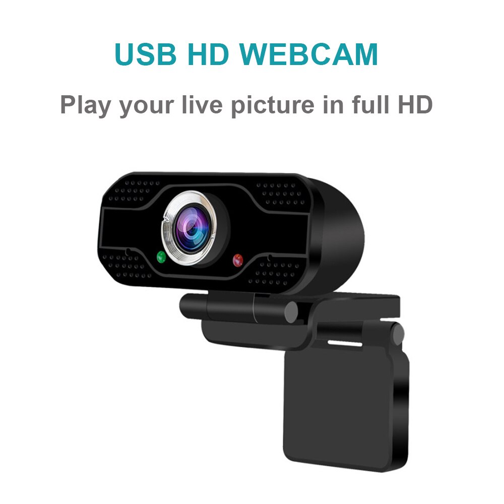 HD 1080P usb Webcam hd pc camera with Built-in Microphone Webcam Camera for pc computer Camera for pc Laptop Computer Conference