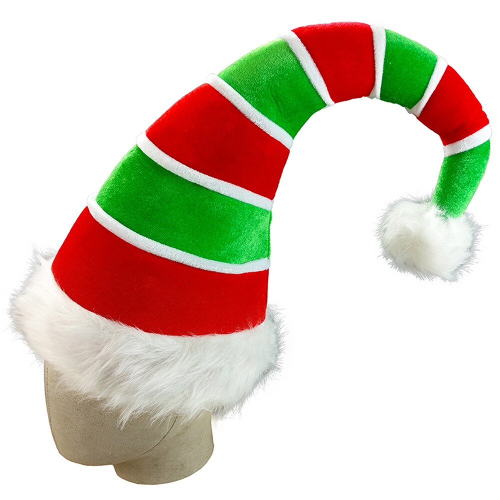 Lange Kerst Kerstman Rode Hoeden Caps Thicken Voor Volwassen En Kinderen Xmas Decor Jaar Thuis Party levert