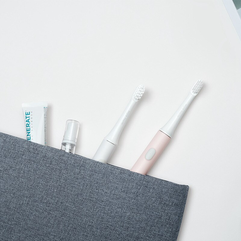 Xiaomi mijia sonic electrich tandbørste ultralyd automatisk børstetand hurtigere usb genopladelig ipx 7 vandtæt