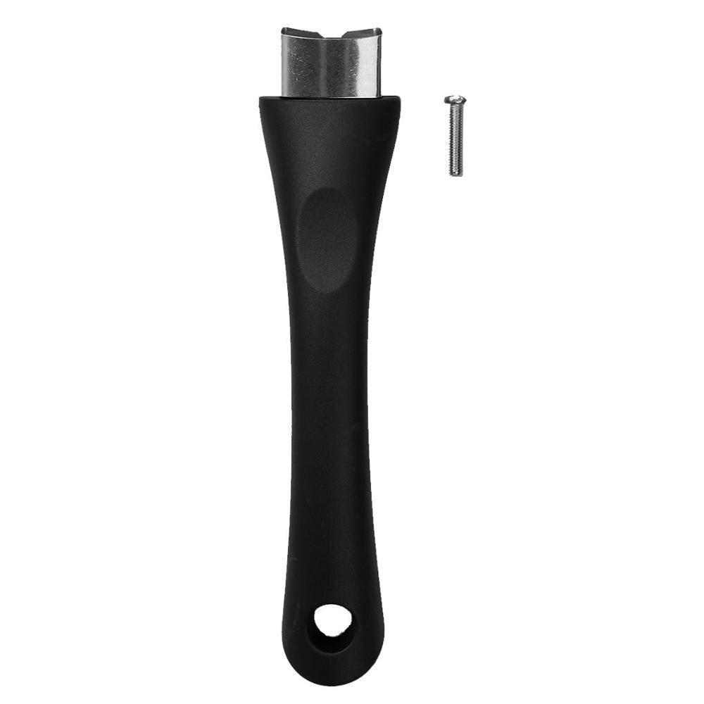 Cooking Handle Replacement Kitchen Pot Pan Handgrips Detachable Holder Grips Cookware Knob Handle Cooker Saucepan Accessories: Black D