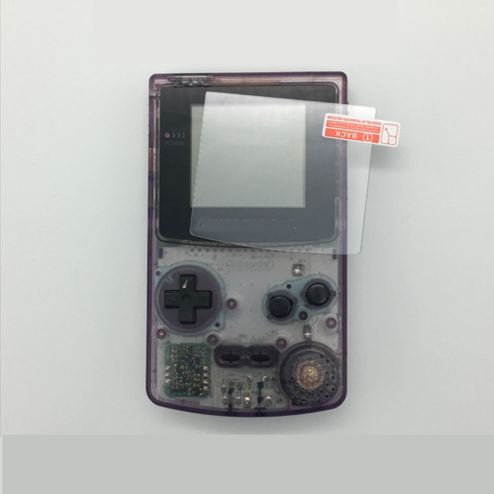 Filme protetor de tela protetora para gameboy cor para gba gbasp gbc gb gbp game console 9h claro vidro temperado anti explosão: GBC