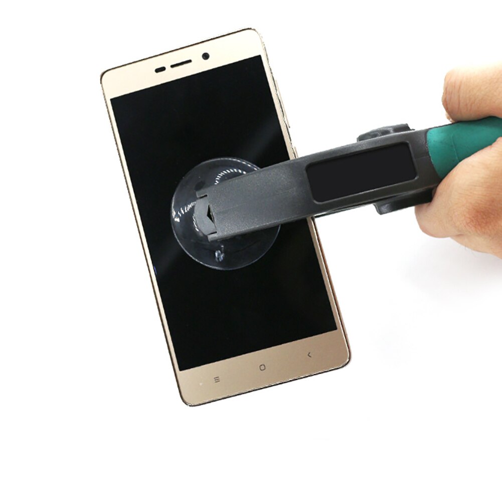 Opening Spring Pliers Suction Cup with 2 Suckers for Mobile Phone Screen Opening Repair Tool