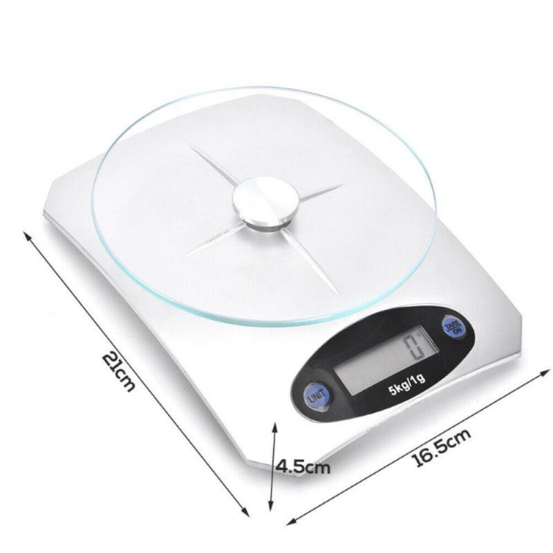 0.01/0.1g Precision LCD Digital Scales 5kg Mini Electronic Grams Weight Balance Scale For Tea Baking Weighing Scale Kitchen Tool
