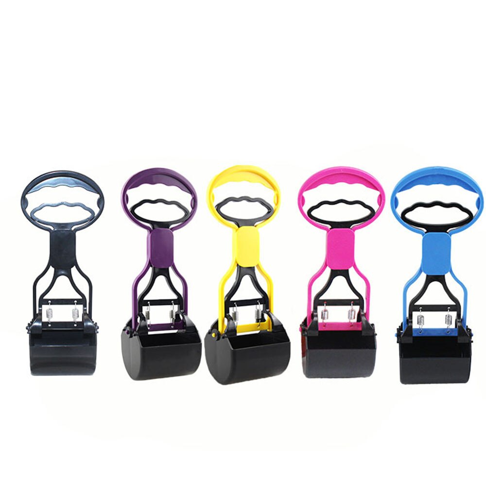 1Pcs Dog Cat Animal Waste Pooper Scooper Long Handle Jaw Poop Scoop Outdoor Cleaner Pick Up Pet Products Accessories
