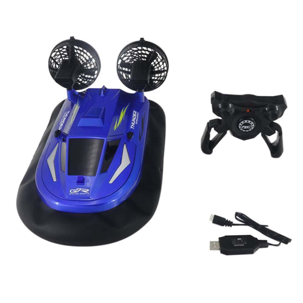 RCtown 757 2.4G Radio Control Brush Motor RC Hovercraft RC Boat Vehicle Models For Children Remote Control Boat summer toys