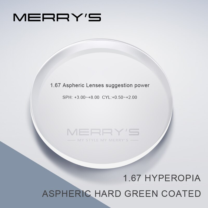Merry's men titanium legering brilmontuur heren vierkante ogen bijziendheid bril op sterkte heren half optisch  s2064: Hyperopie 1.67