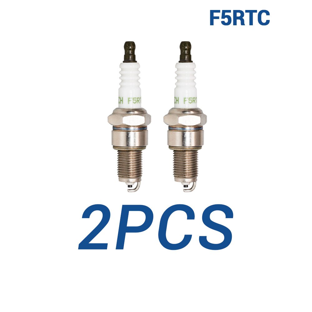 Torch F5RTC for 7734 BPR5ES Spark Plug for 98079-55846 GX340 GX640 Kawasaki KAF300 KAF540 MULE 500 520 550 2030 Snowmobile ATV: 2 pieces F5RTC