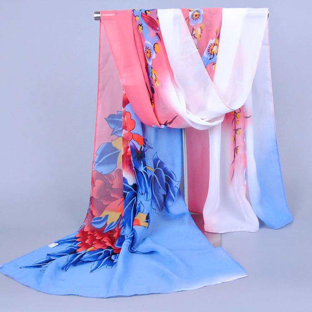 1PC Vrouwen Lady Chiffon Sjaal Muzieknoot Chiffon Soft Neck Shawl Sjaals Uitlaat Sjaals