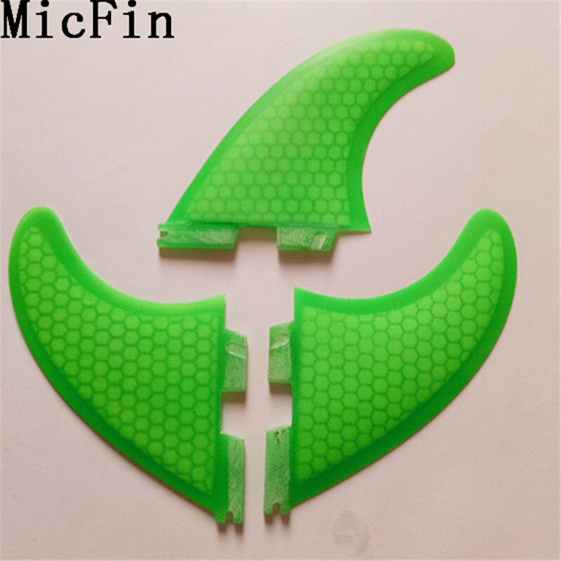 Micfin-aletas de fibra de vidrio FCS II para tabla de Surf, protectores para tabla de surf, G5, fcs 2