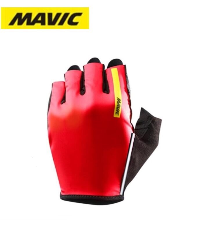 Mavic Cosmic – gants de cyclisme pour hommes et femmes, en GEL, antichocs, pour sport d'été, vtt: Rouge / XL