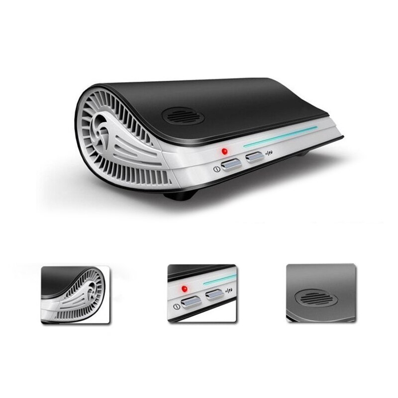 AIRNASA Negative Car Air Purifier Auto Portable Air Freshner Ionizer with Multi-Layer Filtration System Large Air Volume