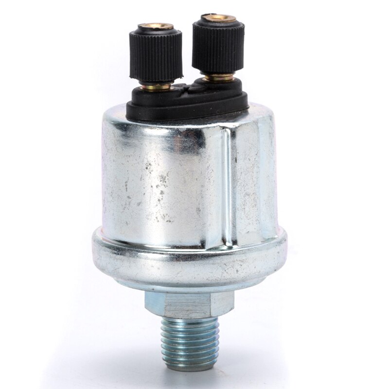 VDO Universal Oil Pressure Sensor 1/4NPT 13Mm 0-10Bars Genset Part Pressure Measuring Instruments Alarm Generator Sensor