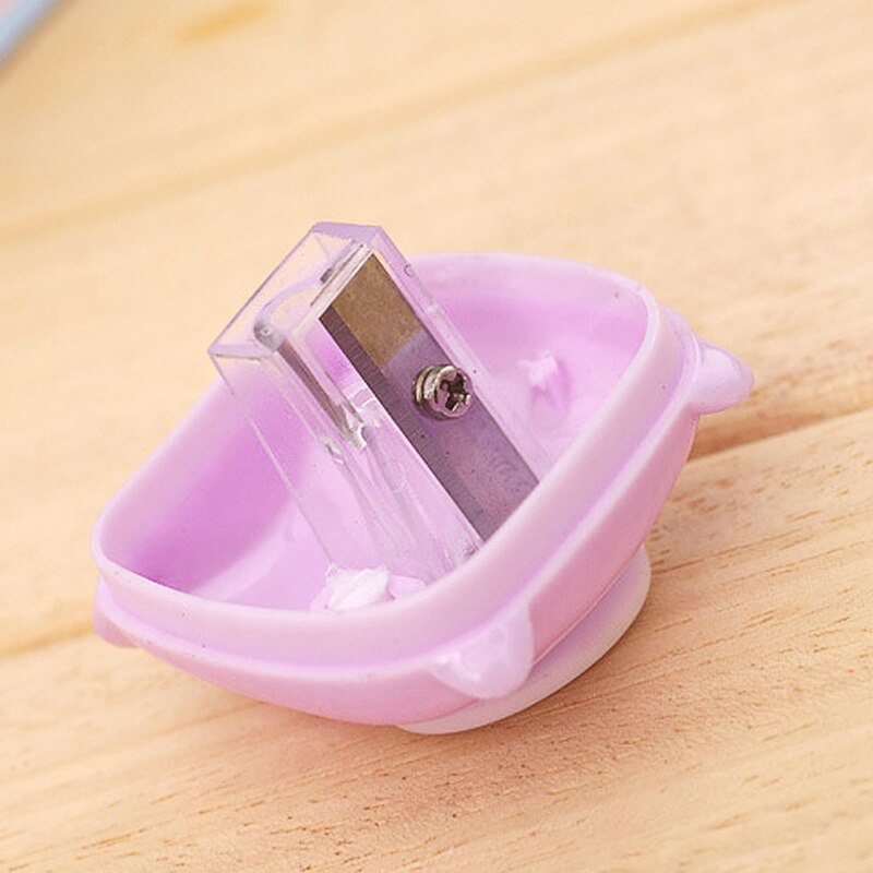 1pc Cute Mini Pig Pencil Sharpener Animal Stationery For School Student Kid