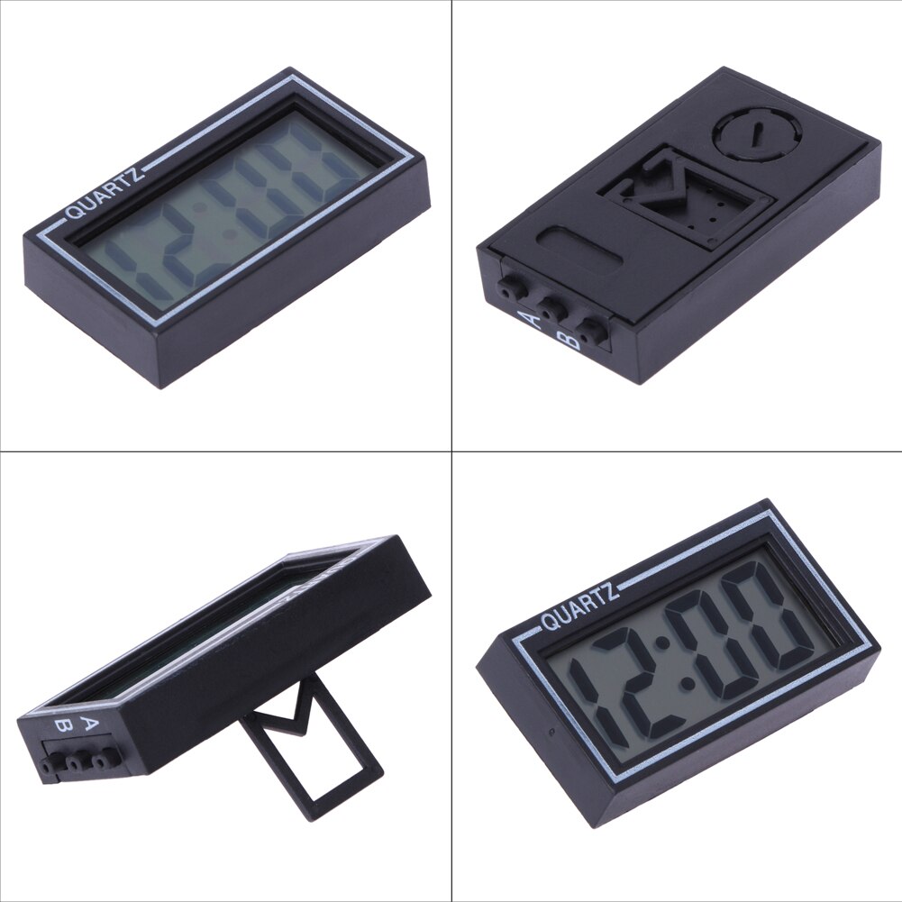 VODOOL, reloj Digital iluminado para coche, coche, camión, salpicadero, fecha, hora, calendario, coche, vehículo, accesorios electrónicos, reloj Digital