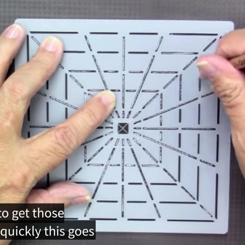 Steen geschilderd handwerk voor creatieve Mandala-tekeningstencils Mandala-sjabloon Dot-schildergereedschap Punt holle sjabloon