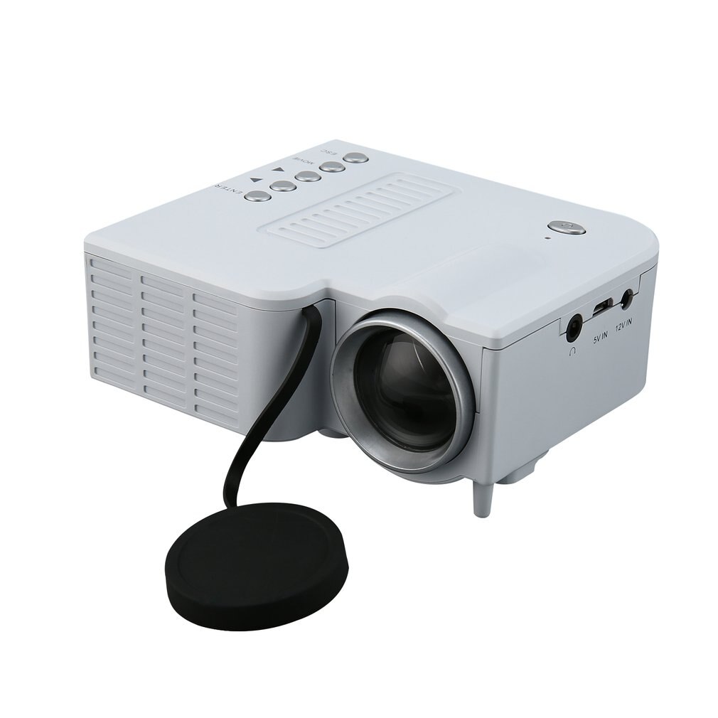 Uc28b mini portátil led projetor 1080p cinema em casa cinema usb tf cartão de entrada mini beamer