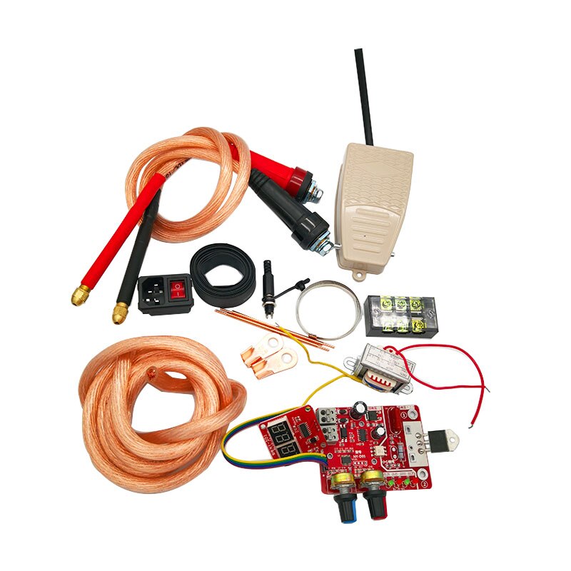 Spot welding machine DIY kit 18650 lithium battery spot welding machine assembly kit without main transformer: D01 40A board kit