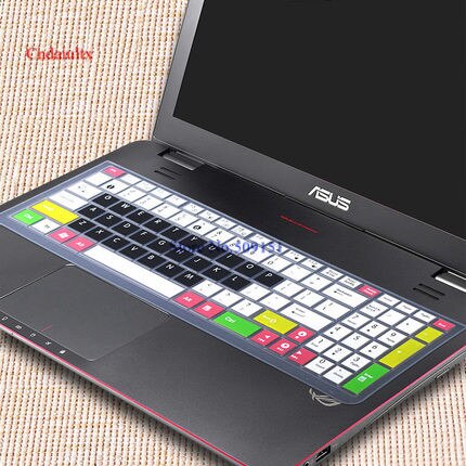 15.6 cal klawiatura laptopa Prorector etui na asus k555L A555L A555 A550L F555L X555S X555L X550C R550V notobook osłona klawiatury: Candyblack