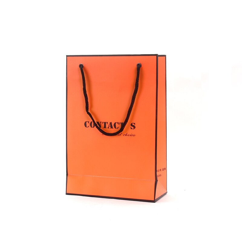 CONTACT'S Original Paper Box For Men Wallets Box Rectangle Shaped Protection Boxes Brand Package