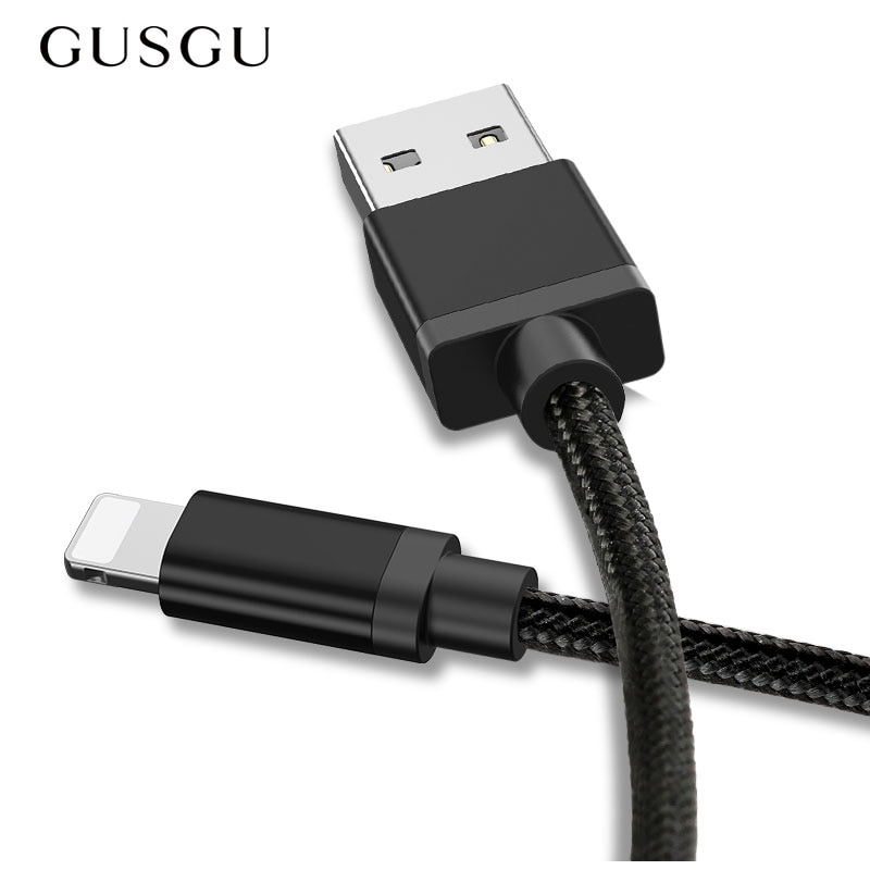 GUSGU 5V USB di Sincronizzazione di Dati del Cavo USB Per il iPhone 6 6S 8 7 Plus X 5 5S SE Veloce di Ricarica Spina del Cavo Per L'illuminazione