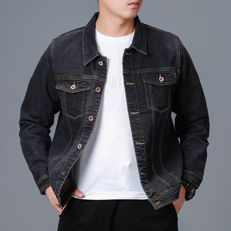 Men Spring Jeans Jacket Mens Bomber Jackets Men Hip Hop Man Vintage Denim Jacket Coat Streetwear Chaqueta Hombre S-3XL,002