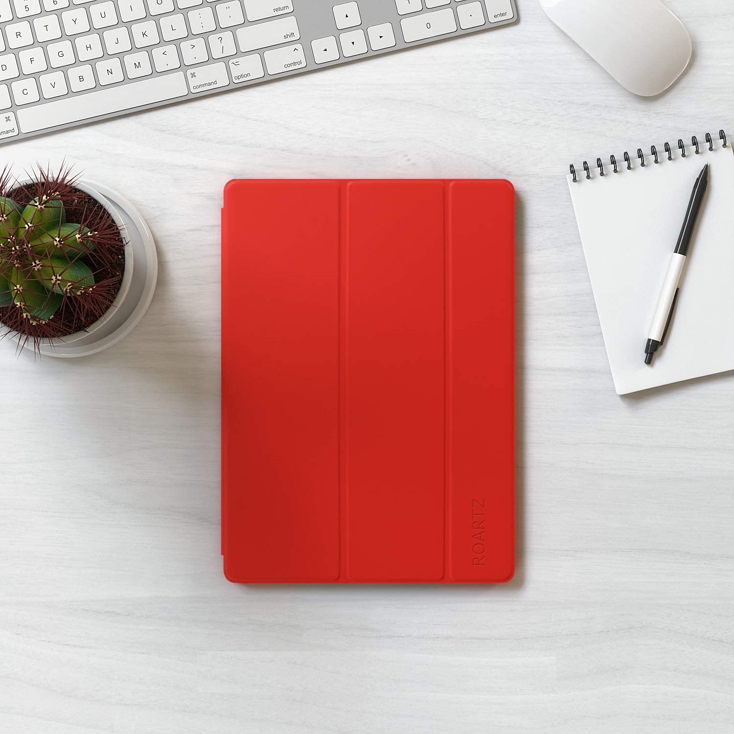 Coque mince pour iPad 9.7 iPad 5 6ème Coque Flip A1822 A1893 Support Transparent PVC Support Funda pour iPad 9.7 ''Cover
