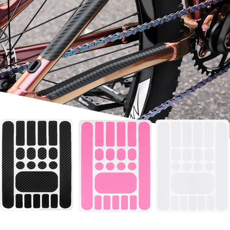 Rahmen Kette Schutz Aufkleber Fahrrad Kettenstrebe Schutz Band Rahmen Pad MTB Straße BMX Fahrrad Kettenschutz Schutz Zubehör