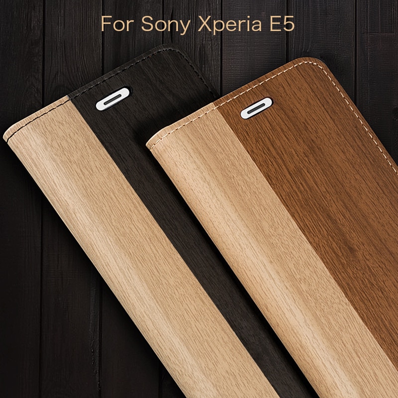 Leren telefoonhoesje voor sony xperia  e5 xperia  xa1 business case voor sony xperia  m4 qaua flip book case zachte siliconen achterkant