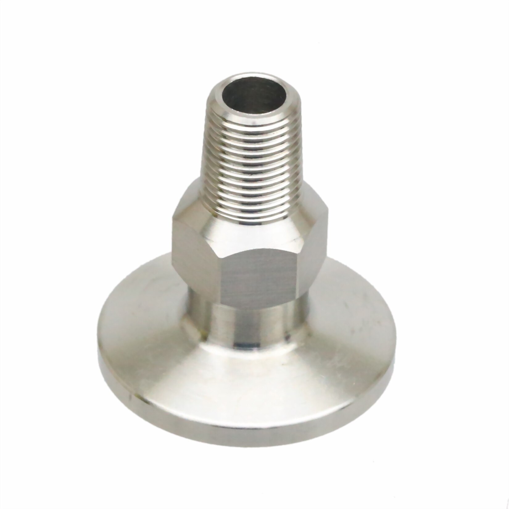 ISO-KF16 (NW/KF-16) to 1/8" inch Female PT Pipe Threads adapter Vacuum Flanges Fitting SS304 Stainless Steel 304