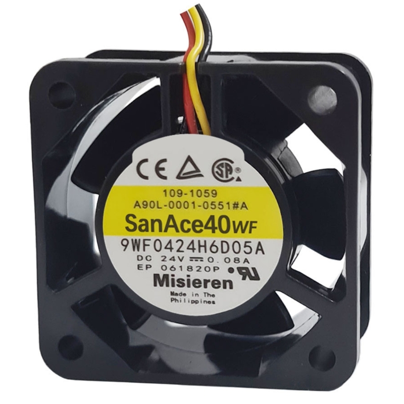 40x40x20mm 24V 0.08A Fanuc Cooling Fan 12000RPM 11.7CFM High Speed Cooler Fan