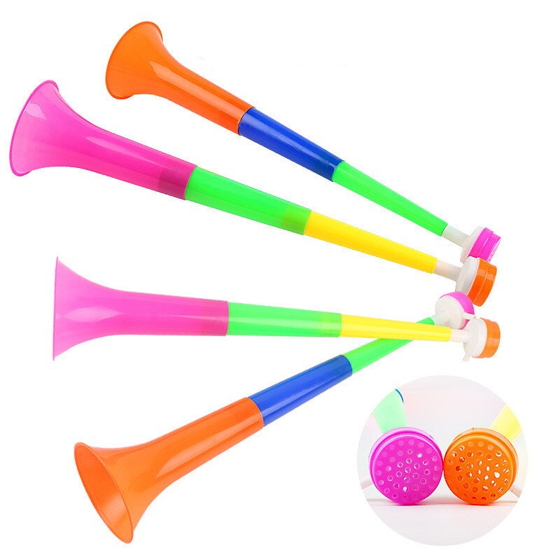 Corne de ventilateur de stade de Football de 60cm, ballon de Football pom-pom girl, réunion sportive, Club de joie, trompette, jouet pour enfants ZLL