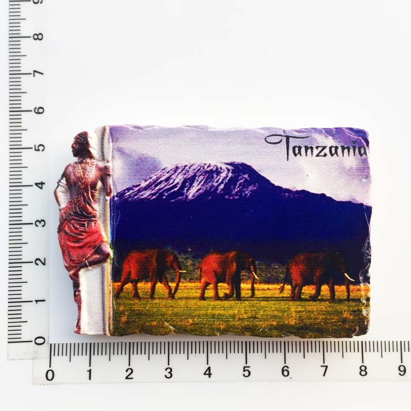 3d Resin Magnets Tanzania Africa Cultural Landscape Tourism Fridge Magnet Souvenir Home Decoration Accessories ideas: 3