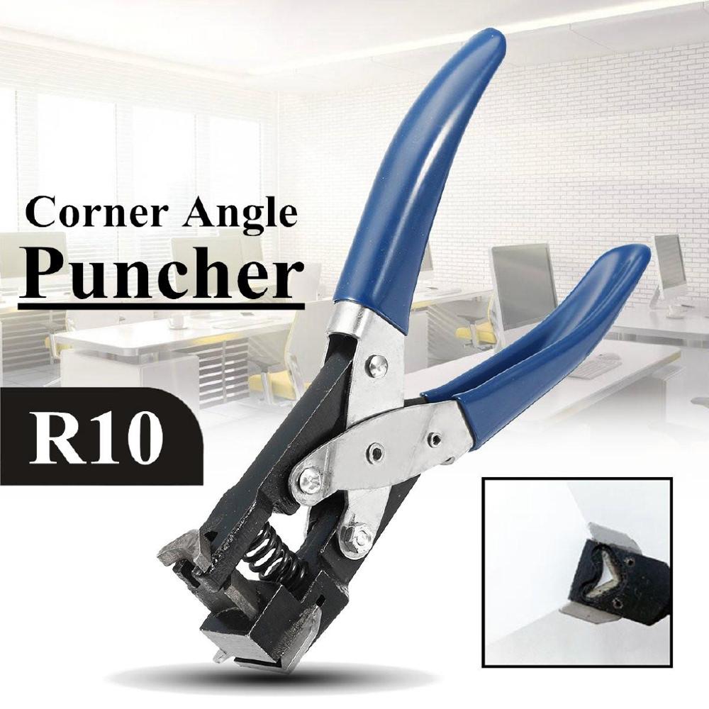 Heavy Duty Pvc Card R3 R5 R10 10Mm Hoek Puncher Rounder Papier Cutter Gegoten Staal Reverse Hoek Nip