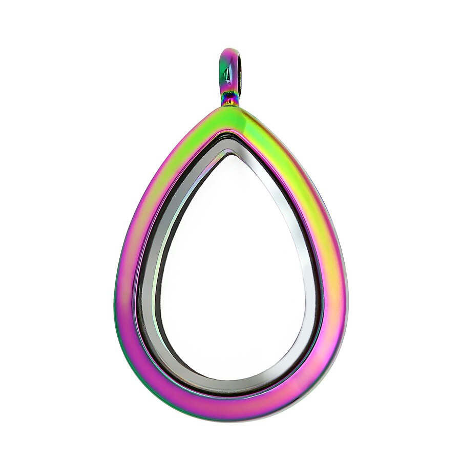 Medallón de cristal flotante para mujer, colgante de cristal con recuerdo de vida, fabricación de joyería, accesorios para , 1 unidad: 14