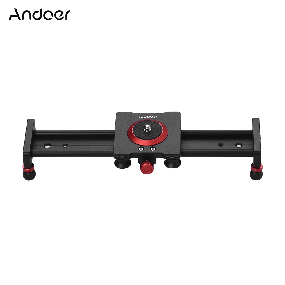 30cm 40cm 50cm Camera Track Slider Aluminum Alloy Damping Slider Track Video Stabilizer Rail Track Slider for DSLR Camcorder
