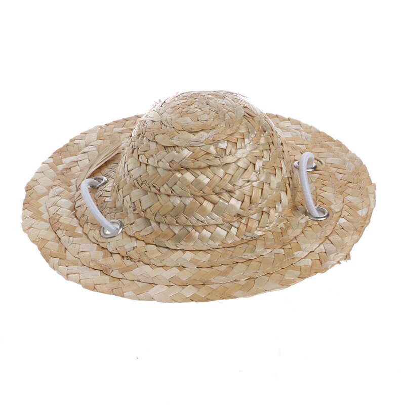 Chapéu havaiano para animais de estimação, sombrero, cão, gato, chapéu, pequeno/grande diâmetro 14cm 16cm