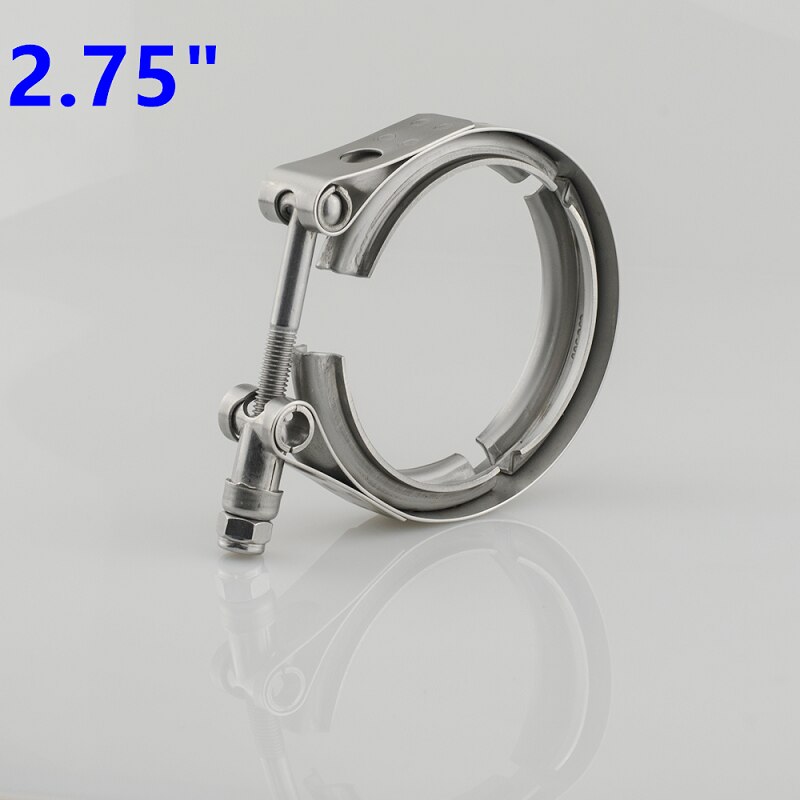 Universal rostfritt stål 2 " 2.5 " 3 " 3.5 " avgasstuprör v bandklämma v-band klämmor v klämma 1.5 2.5 3 3.5 tum: 2.75 tum