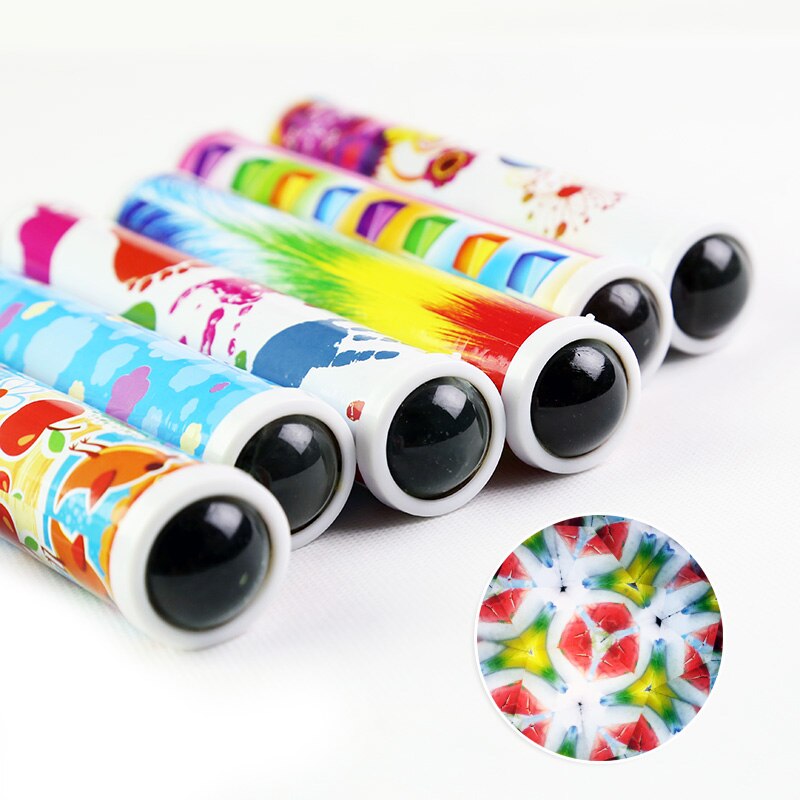 1pcs Outdoor Scene Rotating Kaleidoscope Interactive Logical Rotating Kaleidoscope Changeful Adjustable Fancy Colored World Toys