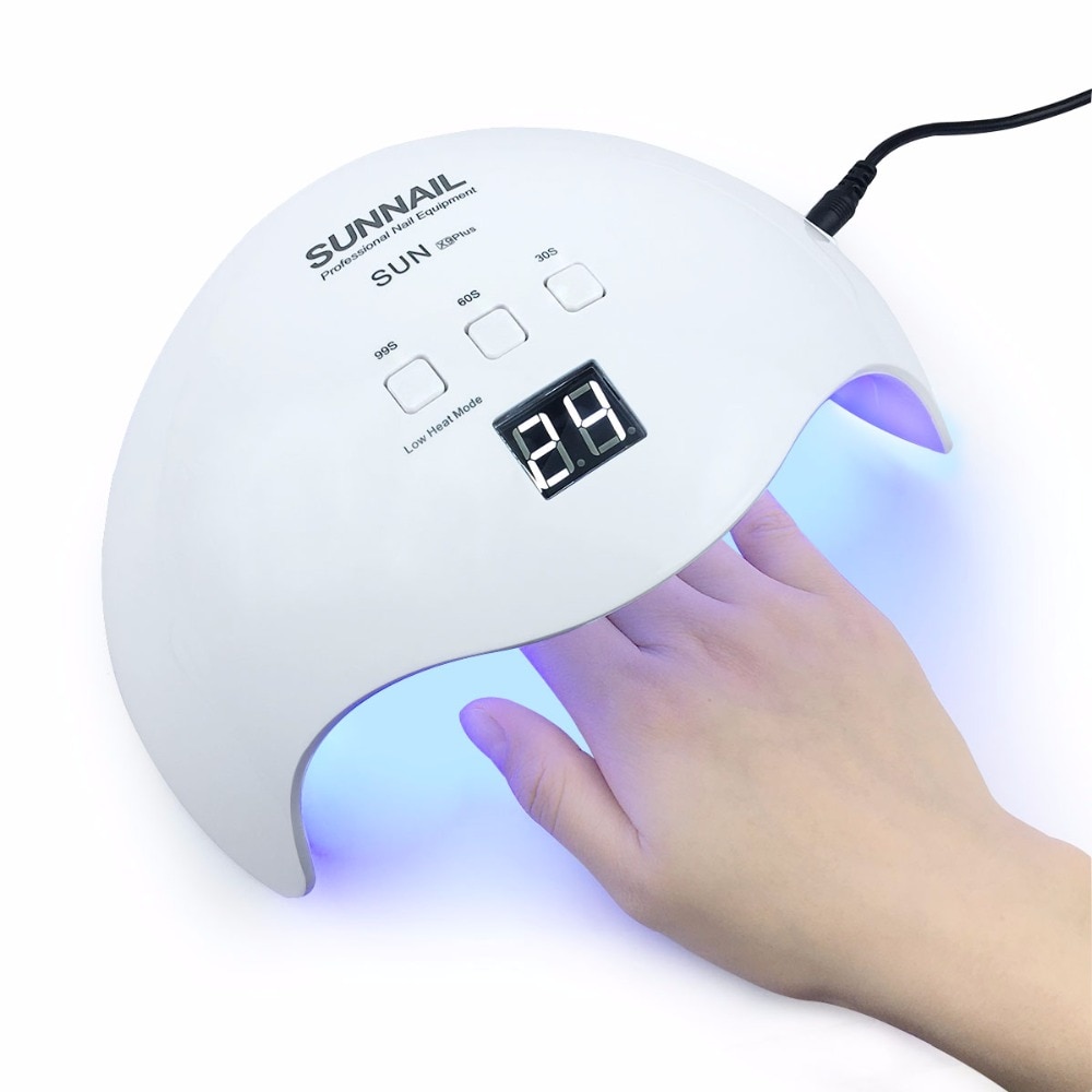 SUNNail SUN X9 PLUS-lámpara UV LED de 72W, secador de esmalte de Gel, máquina de secado de manicura para todo tipo de uñas de Gel