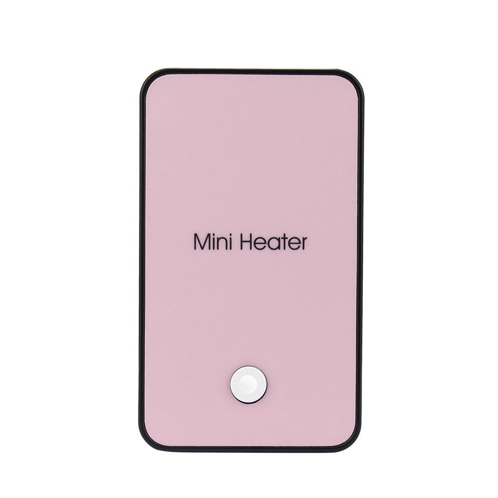 4 # Mini Desktop Kleine Heater Heater Oscillerende Draagbare Desktop Keramische Kleine Ruimte Indoor Persoonlijke Mini Heater Voor Home Office: Pink 