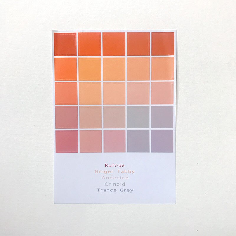 Color square envelope seal sticker DIY Scrapbooking Diary Note Seal Label Stickers: B