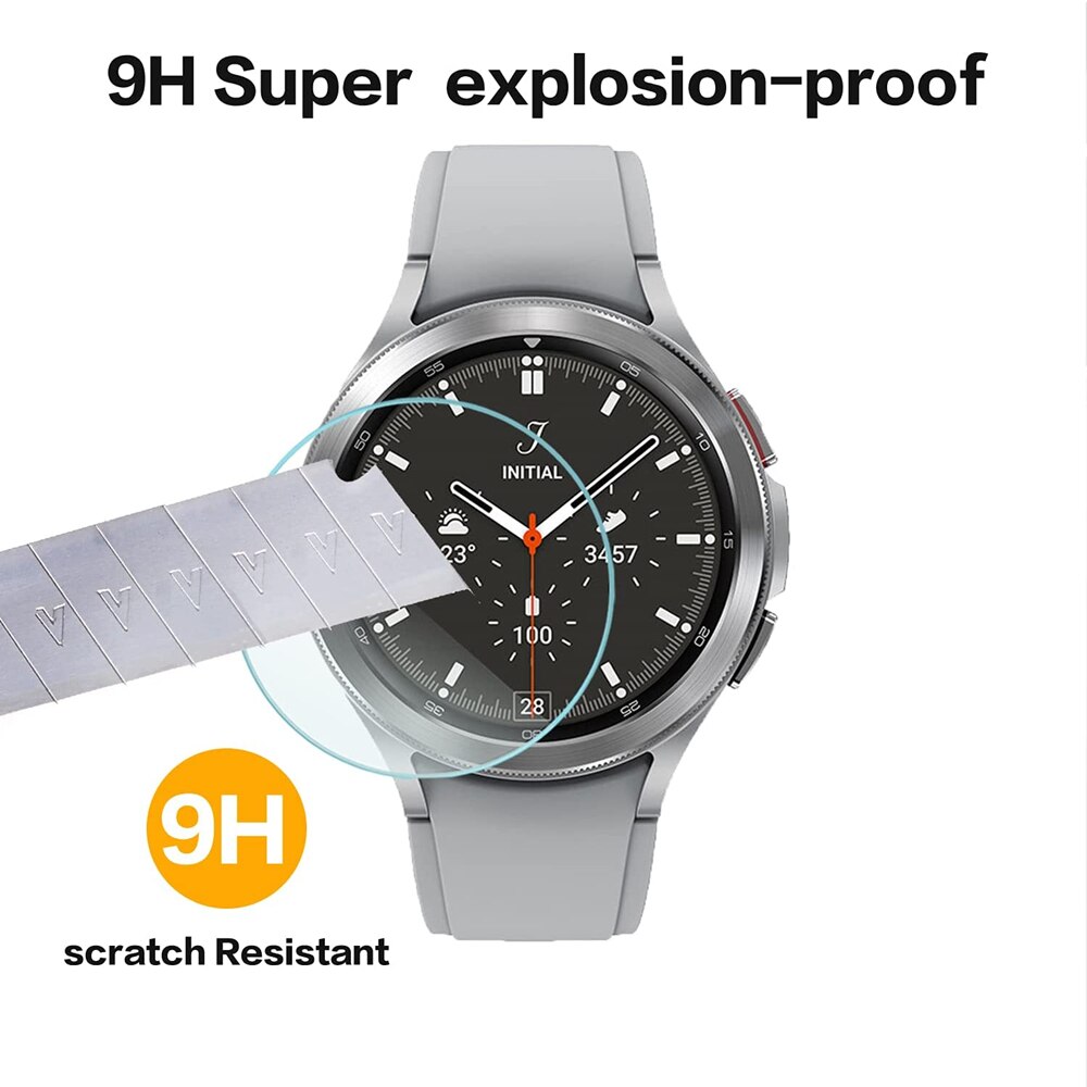 Für Samsung Galaxy Watch4 44mm 40mm Klassische Display-schutz 46mm 42mm HD Klar Gehärtetem Glas Film für Galaxy Watch3 45mm 41mm