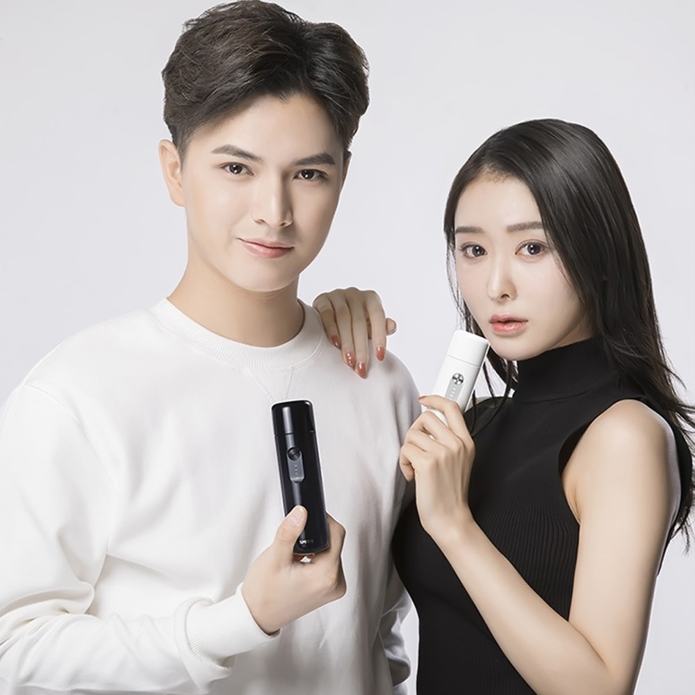 For Xiaomi Electric Facial Cleanser Face Cleaning Skin Pore Cleaner Body Cleansing Machine Massage For Home With 3 Brush Heads