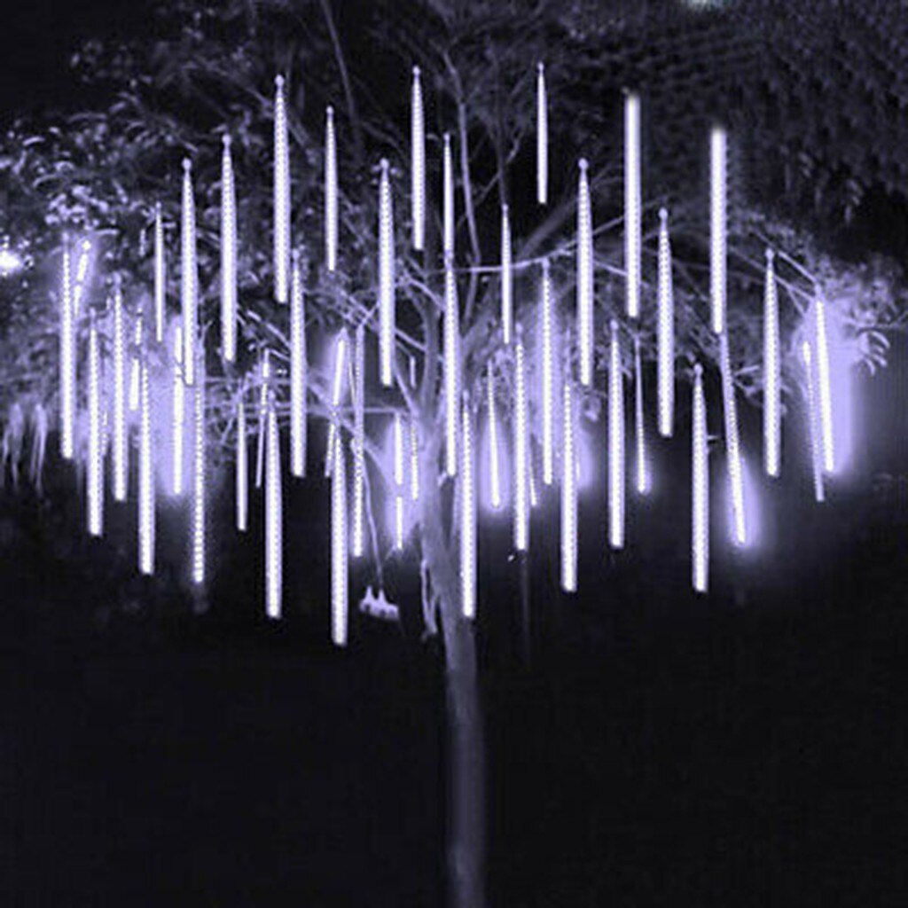 Udendørs julelys snefnug projektor 30cm fest led lys brusebad regn sne juletræ udendørs have led lys #p3
