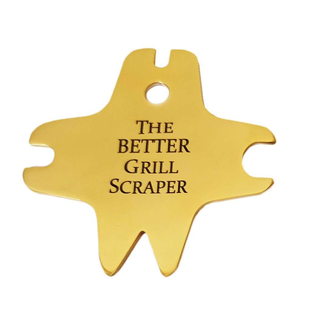 De Beter Grill Schraper Barbecue Schoonmaken Tool Rvs Cleaning Blade #60: A
