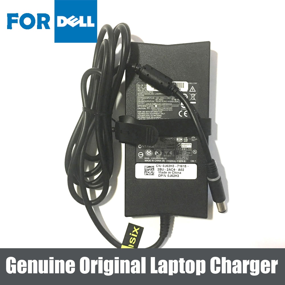 Echte Originele Ac Adapter Laptop Charger Supply 90W 19.5V 4.62A PA10 Voor Dell Inspiron N5010
